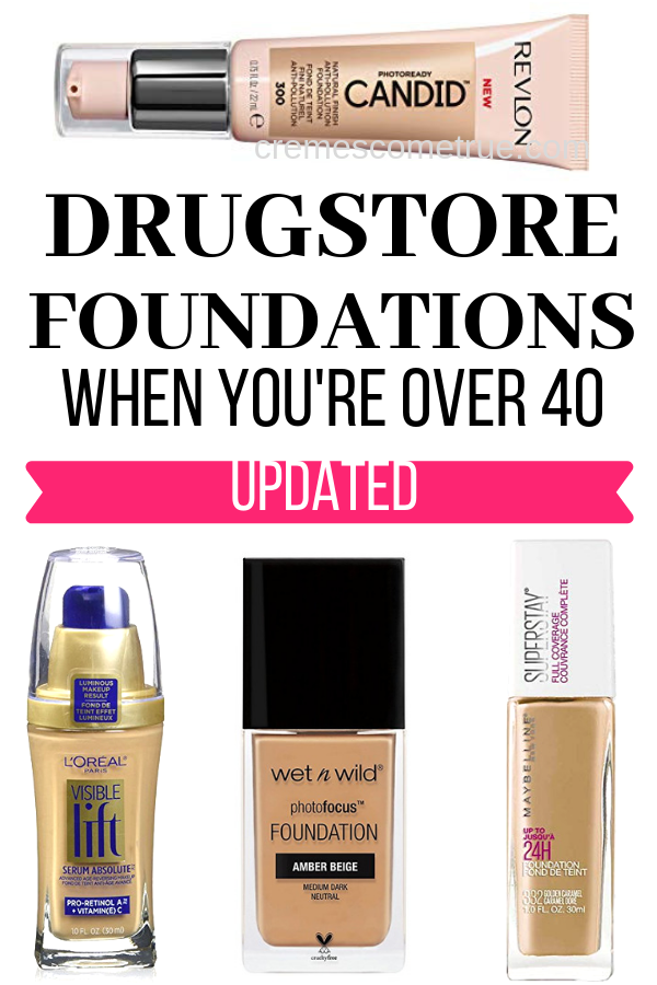 The Best Drugstore Foundations Over 40