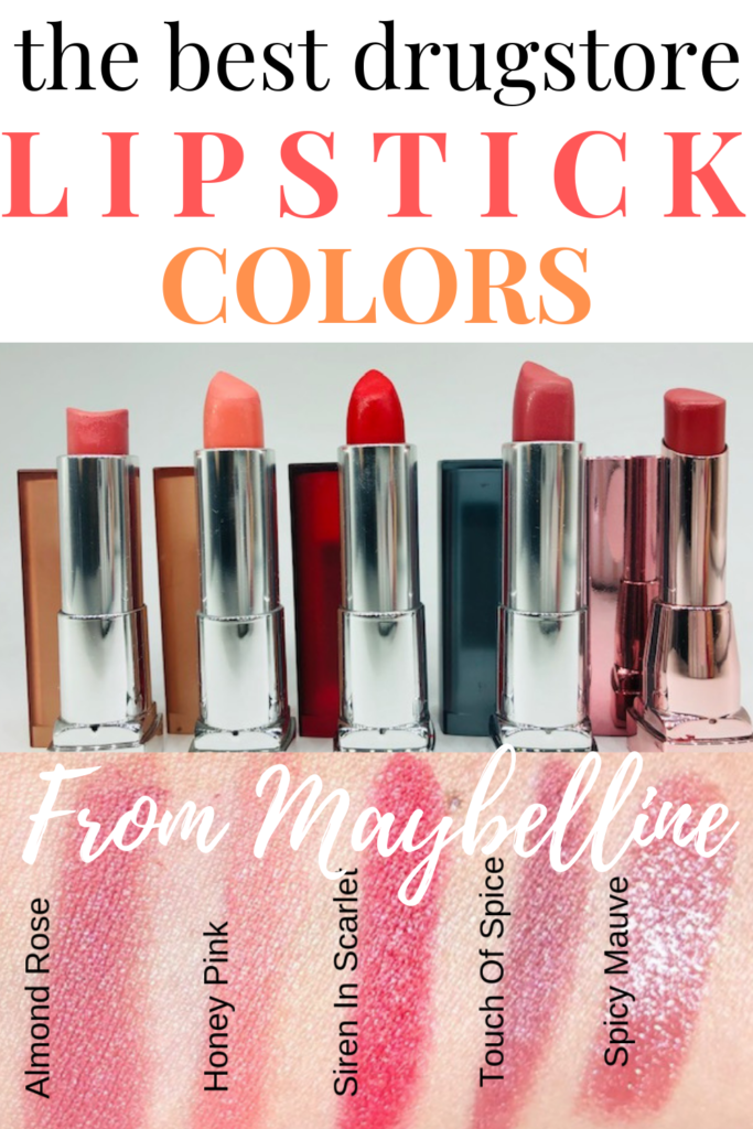 the best drugstore lipstick colors