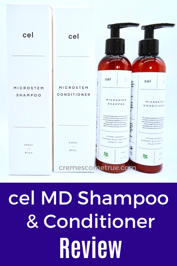 Cel MD Microstem Shampoo and Conditioner